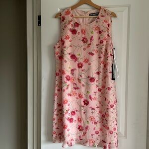 NWT: Karl Lagerfeld Pretty in Pink Flowery Dress
